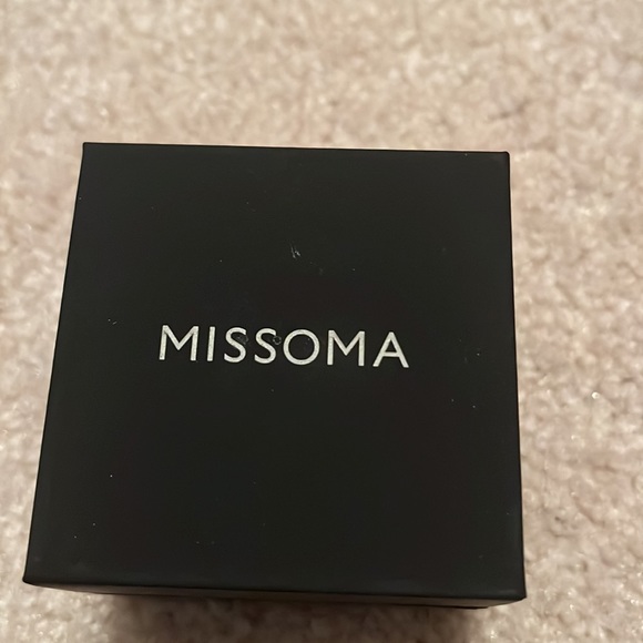 New! NIB Missoma London Radial Ring Twist Stacking Sterling size 6.75 6 3/4 - Picture 6 of 6